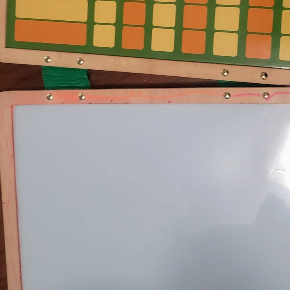 2 Melissa and Doug Wooden Magnetic Responsibility Charts